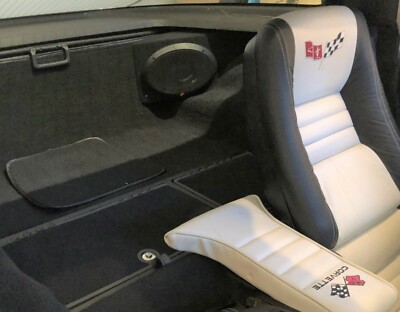 78-82 Corvette Angled Tuck-Away Speaker Enclosures (CABINETS ONLY)