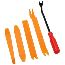 5PCS CAR TRIM REMOVAL TOOL KIT PANEL DOOR PLASTIC PRY DASH INTERIOR CLIP SET