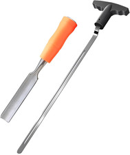 Golf Grip Removal Tool 11" V-Groove Grip Remover Saver for Standard Length Swing