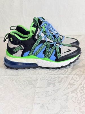 Nike Air Max 270 Bowfin Sprite Black Blue Green AJ7200-002 Men s Size 7.5