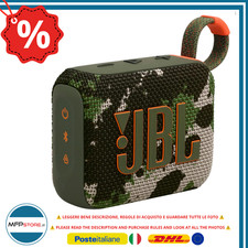Haut-Parleur Sans Fil JBL GO 4 Squad Bluetooth Portable IP67 USB-C Vert Mimetica