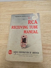 1965 Vintage Book: RCA Receiving Tube Manual Technical Series RC-24