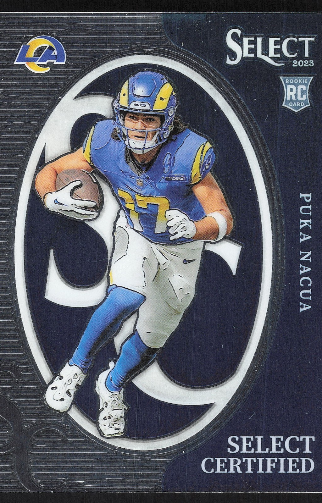 Puka Nacua Panini Select Select Certified Rookies #CROPNA Base