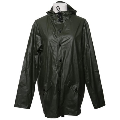 Rains, Regenmantel, Damen, Größe: XS/S, Grün/Schwarz, Polyester/Polyurethan #Niq