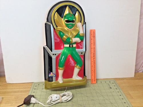 Mighty Morphin Power Rangers beleuchtetes hängendes Wanddisplay