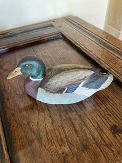 QUALITY HAND PAINTED MALLARD DUCK.