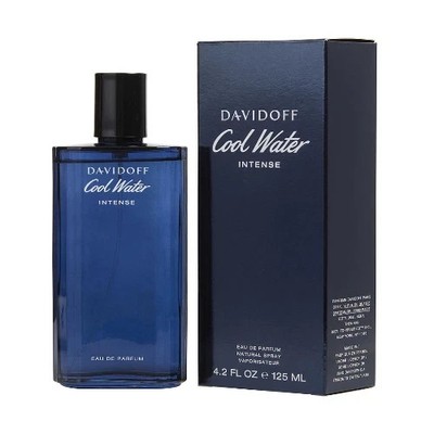 Cool Water Intense by Davidoff 4.2 oz EDP Cologne for Men New In Box