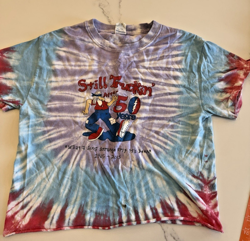 Grateful Dead Still Truckin  Gildan Tie Dye - Small