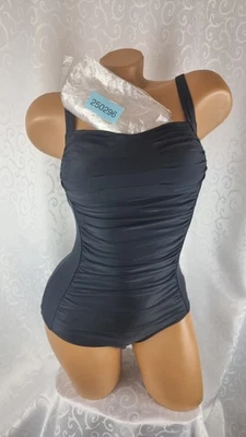 Zoggs Damen Badeanzug Größe 34 Schwarz Neu Mit Etikett 250296 - Bild 1 von 4