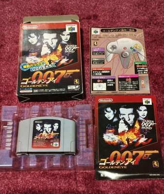Nintendo 64 GoldenEye 007 Game Software USED Japan Free