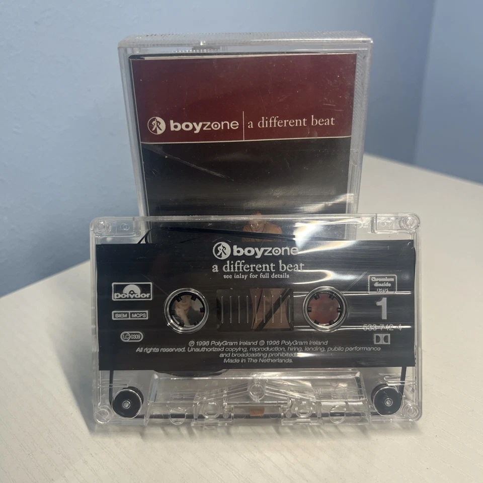 Boyzone - A Different Beat - Cassette Tape Album - 1996 PolyGram Ireland - Image 2 of 3