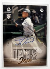 Jose Devers 2021 Chronicles Luminance Autograph #LA-JD Gold #6/10