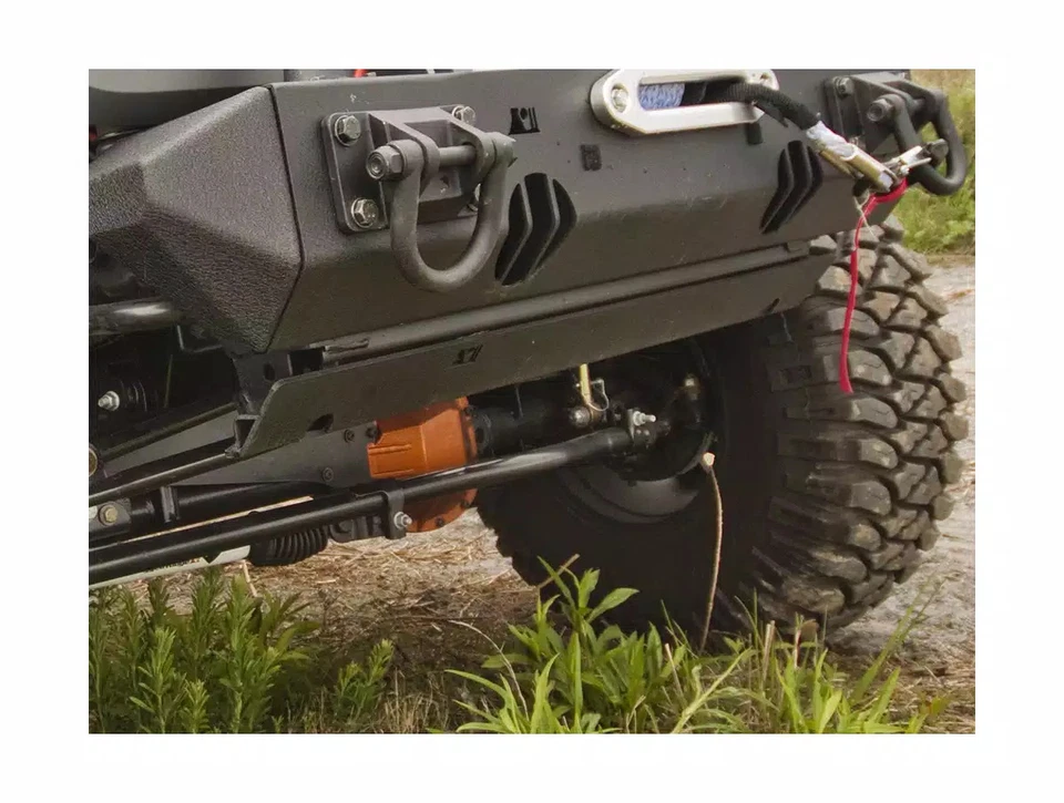 Rugged Ridge Steering Component Skid Plate Fits 07-18 Jeep Wrangler JK 2/4 Dr Foto 2 de 4