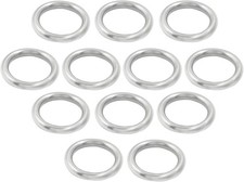 Stainless Steel Welded O Rings 4mm 20mm OD