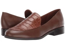 Pip Brown Leather Easy Spirit Loafer Flat