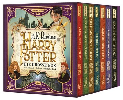 Harry Potter. Die große Box zum Jubiläum. Alle 7 Bände. | J. K. Rowling