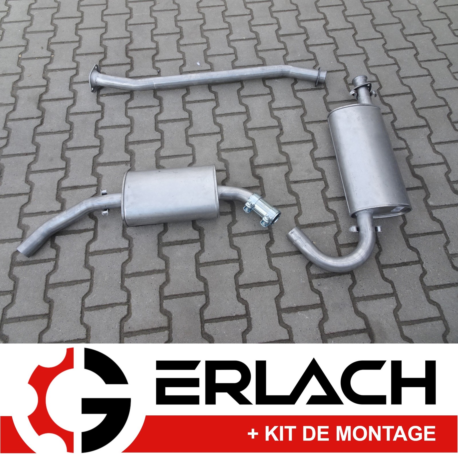 Silencieux d'échappement pour Citroen Jumper et Fiat Ducato 2.5 tdi