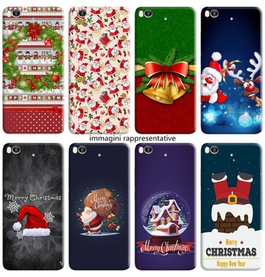 WEICHE HÜLLE AUS TPU SILIKON FÜR XIAOMI VERSCHIEDENE MODELLE WEIHNACHTSMOTIV