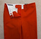 Women's Talbots straight orange pants 4 NWT — photo 3