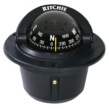 Ritchie Navigation Flush Mount Compass Black F 50