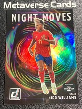 2025-26 Panini Donruss Road To FIFA World Cup Night Moves Nico Williams SSP