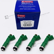 4Pcs Denso Denso Fuel Injectors 23250-21020 For 2000-09 Toyota Prius Scion xA xB