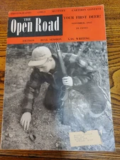 RARE Open Road For Boys Magazine November 1947. Good Condition 