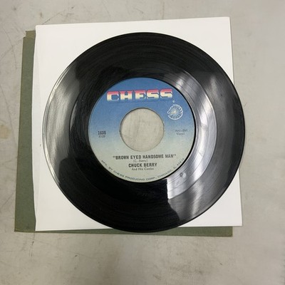 CHUCK BERRY - Brown Eyed Handsome Man/Too Much Monkey Business 45rpm Chess