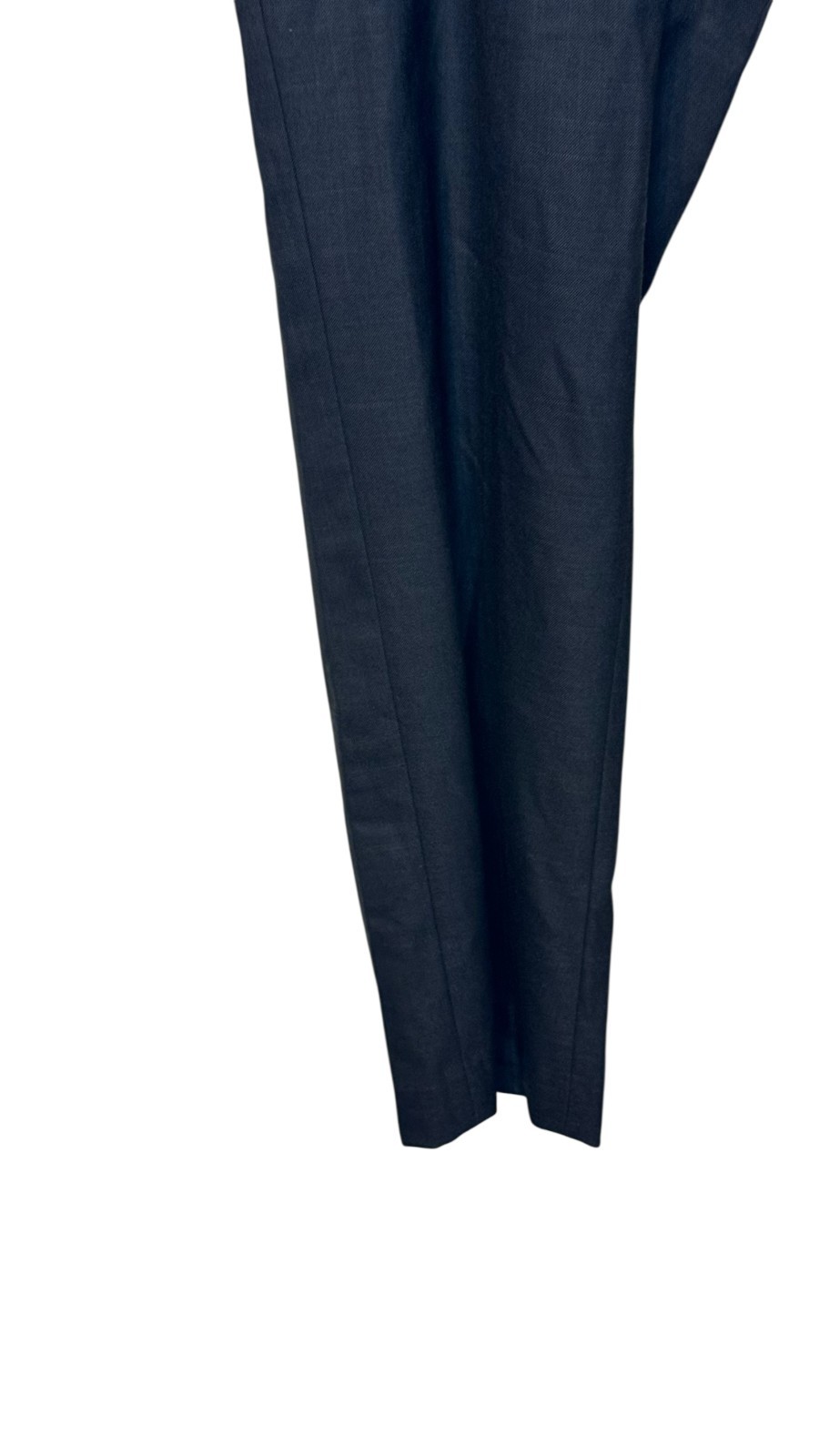 Hugo Boss Men's Dress Pants Lined Wool Blend Cuffed High-Rise Charcoal Grey 36 thumbnail 7
