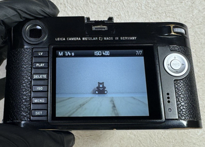 🎦Glossy Black Paint 【 Rare 】Leica M Typ 240 Digital Rangefinder