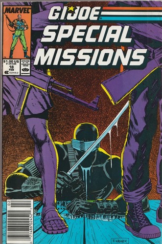 Marvel Comics Gi Joe Special Missions Issue No 18 Extraction Feb 1989 - Picture 2 of 24