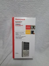 Honeywell Electronic  Deadbolt New In The Box (Satin Nickel Finish)