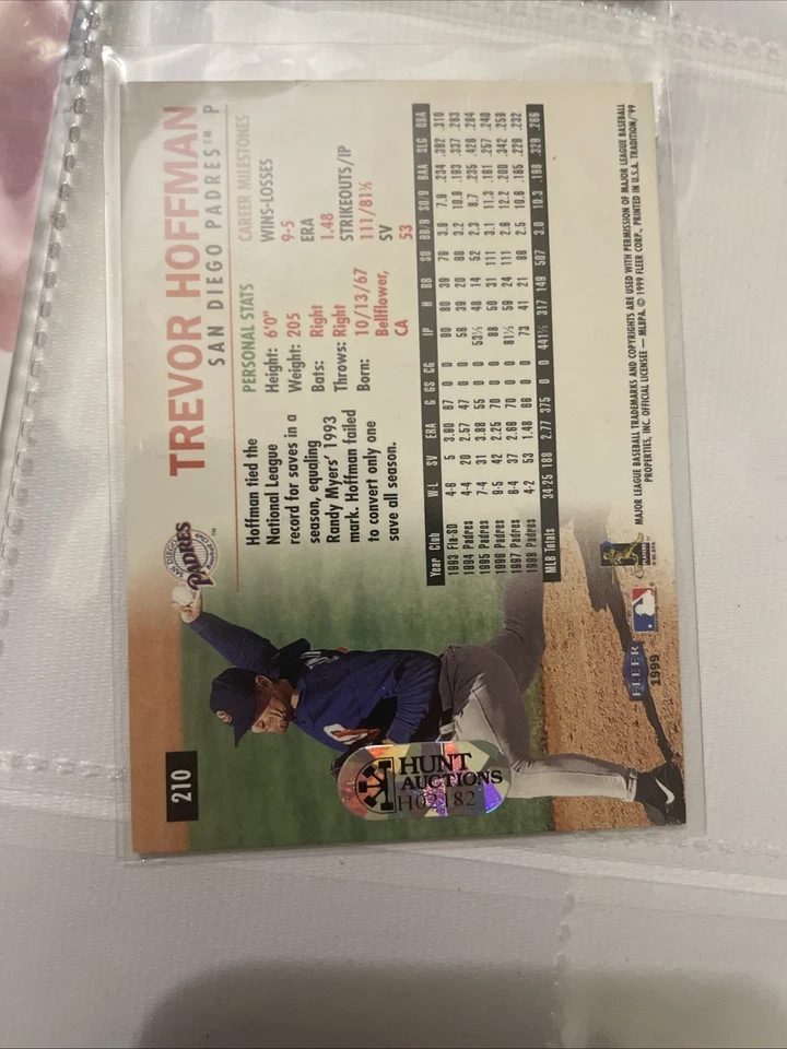 Firma autenticada Trevor Hoffman Foto 2 de 4