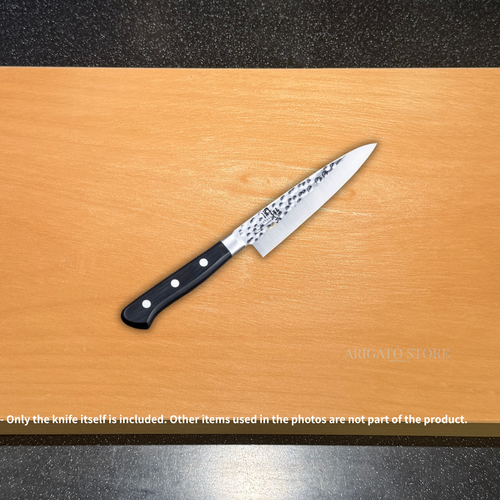 Cuchillo pequeño KAI Seki Magoroku Imayou martillado 120 mm hecho en Japón AB5461 - Imagen 6 de 10