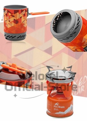 Fire Maple X2 Jetboil alternate Portable Outdoor Cooking Stove Titanium Spork