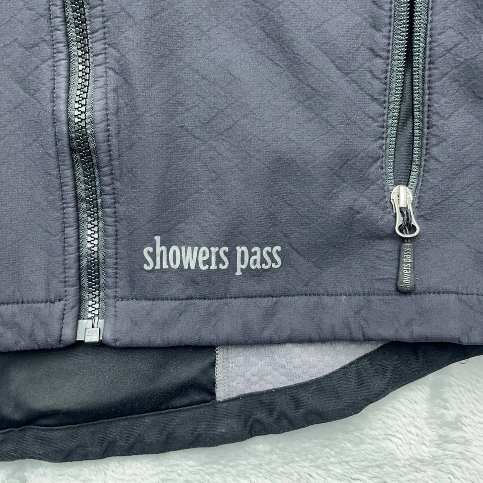 Chaqueta de ciclismo Showers Pass Rogue para hombre S negra Artex impermeable transpirable con capucha Foto 2 de 4