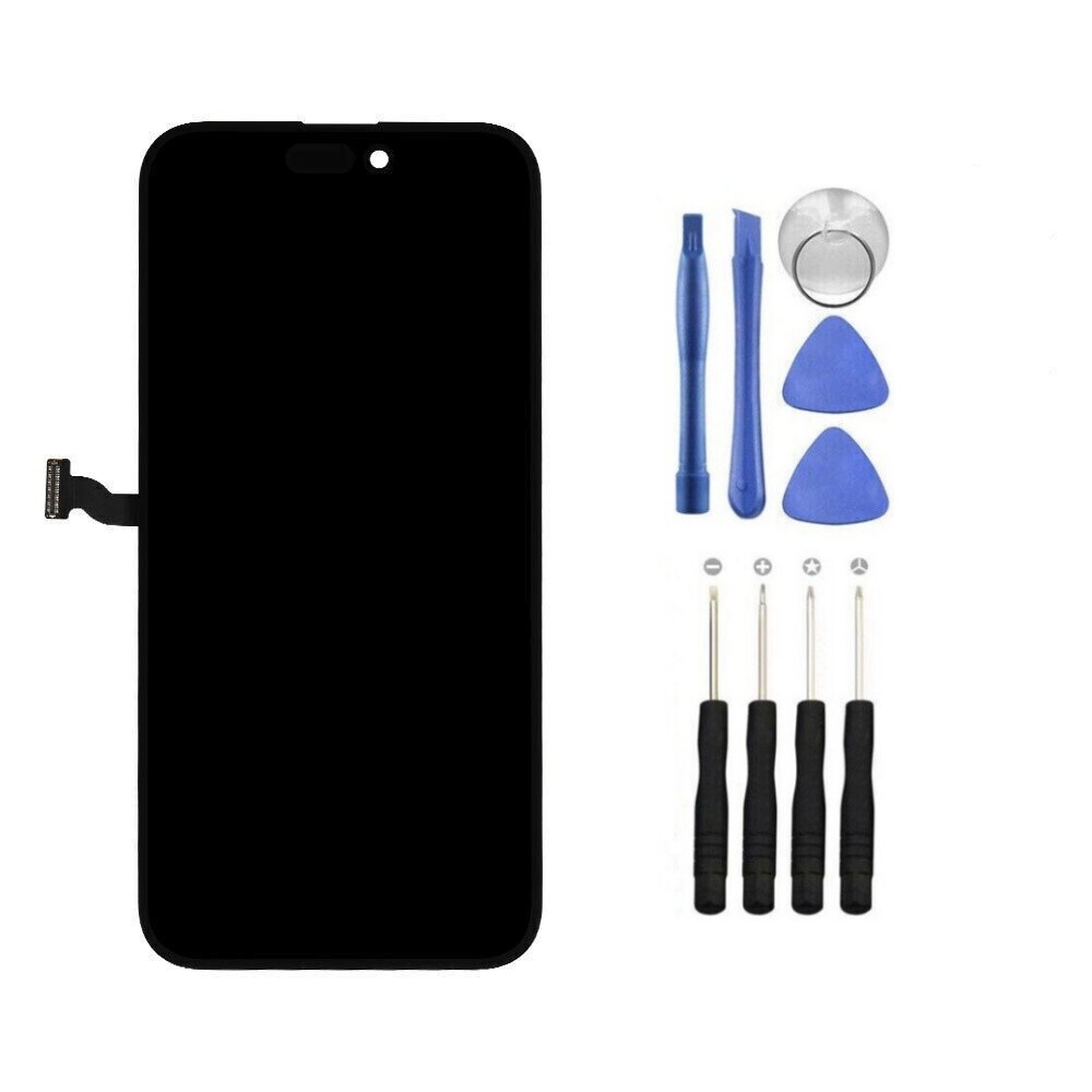 Écran LCD Pour IPhone 14 Pro - Modèles A2890, A2650, A2889, A2892 - Kit De Réparation Avec Outils