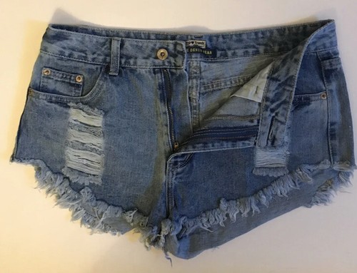 Top Trends We’re Denim Wear Denim Short Destroyed Size 44