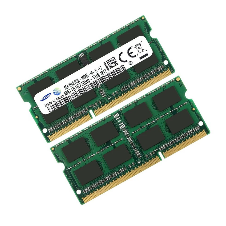 Samsung 32GB 16GB 8GB DDR3L 1333MHz PC3L-10600S 1.35V SODIMM Laptop Memory LOT - Image 4 of 4