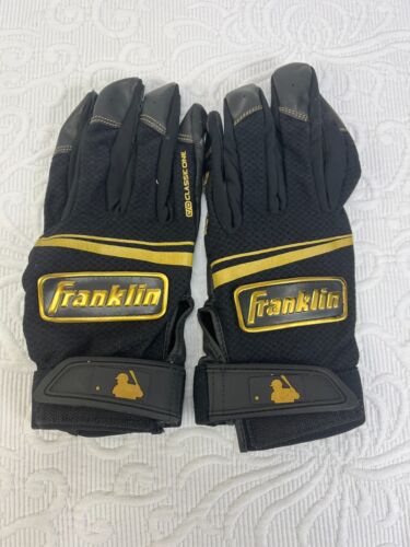 Franklin Black Classic One Baseball Schlaghandschuhe - Einheitsgröße Erwachsene