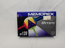 Memorex MP120 8mm Video Cassette Tape MP 120 Brand New SEALED