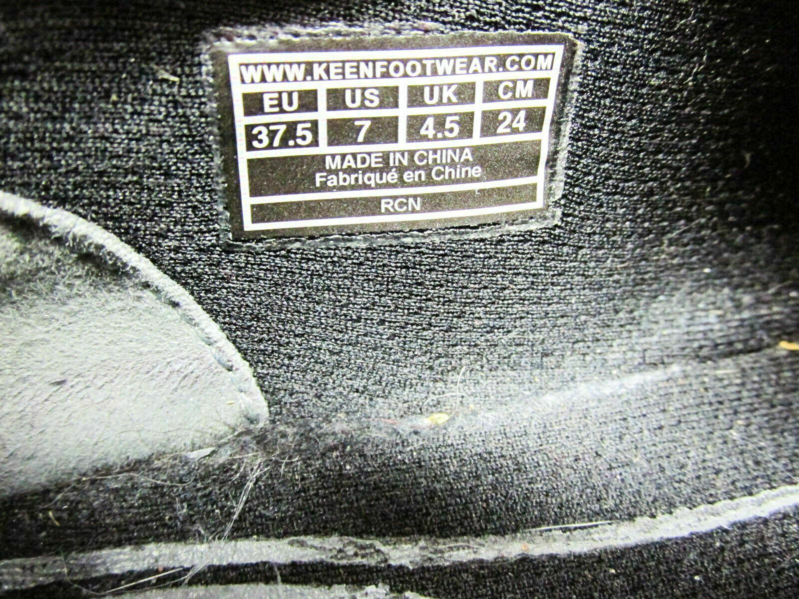 Scarpa donna Keen Mercer campione taglia 7M sneaker nera usata qp