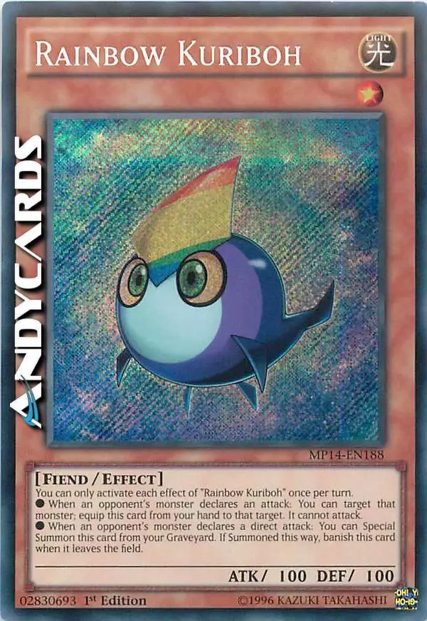 RAINBOW KURIBOH Kuriboh Arcobaleno Segreta MP14 EN188