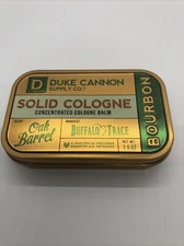 Duke Cannon Supply Solid Cologne Oak Barrel Concentrated Balm Buffalo Trace