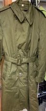 ARMY COAT JACKET HAS PATCHES ON IT VERY COOL COAT VINTAGE LONG