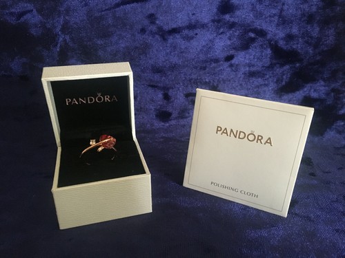 Pandora Rose Gold Pink Murano Glass 
