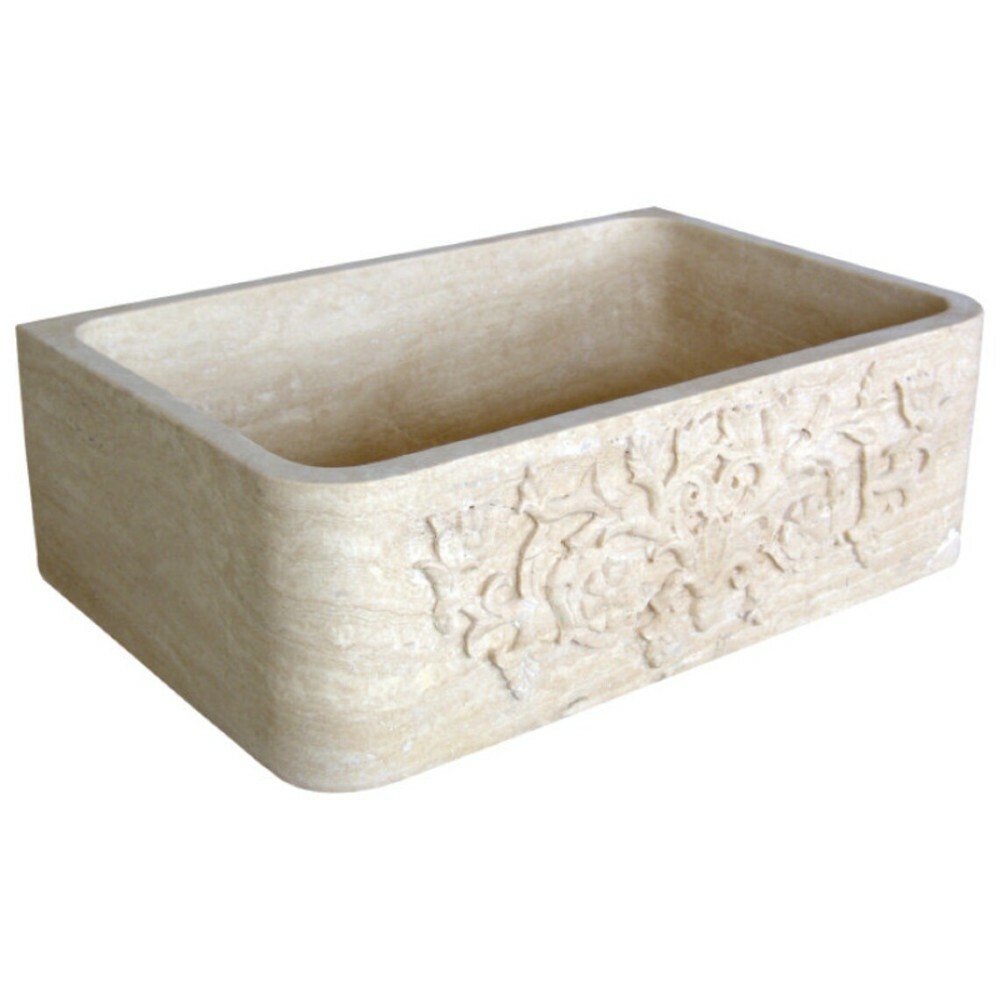 Travertine Farm Sink