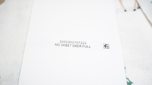 (2 Set) Mainstays 4-Piece Full Deer Flannel Adult Sheet Set Full Soft & Cozy - Picture 4 of 6