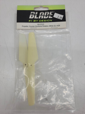 Blade BLH7523 - Propeller, Counter Clockwise Rotation - White (2) mQX