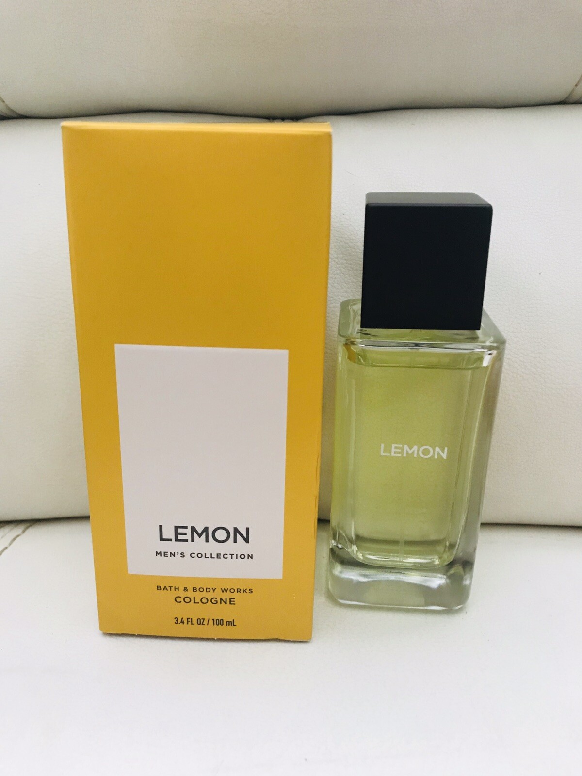 New Bath Body Works Men’s Lemon Gift Set Cologne + Body Spray+ Body ...